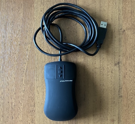 TKH-MOUSE-IND-SCROLL-IP68-BLACK-LASER-USB Сверхзащищенная IP68 лазерная мышка, черная, USB