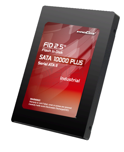 Твердотельный накопитель 128 Гбайт, формат 2,5 SATA II, серия SATA 10000 Plus, SLC, -40~+85C
