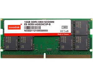 Модули оперативной памяти DDR5 от бренда Innodisk Модули оперативной памяти DDR5 от бренда Innodisk