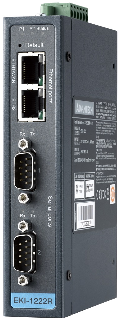 Промышленные маршрутизаторы Advantech с поддержкой протокола Modbus