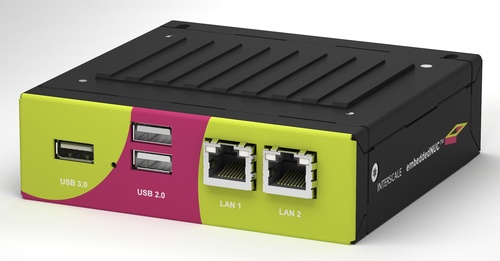 Корпус Schroff для встраиваемых систем embeddedNUC Корпус Schroff для встраиваемых систем embeddedNUC