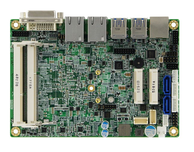 Одноплатный компьютер формата 3,5" с процессором Intel Pentium/Celeron с микроархитектурой Braswell