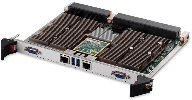 6U VPX dual nodes blade with Intel Core i7-4700QE,16GB soldered DDR3L-1600 w/ECC, 32GB SATA NAND Flash for each node, air cooled with coating &ETT-40~+75