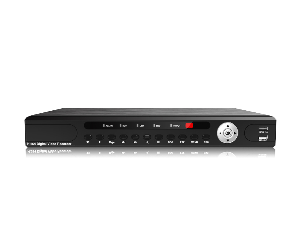Гибридный видеорегистратор, 16 каналов AHD, 2 HDD