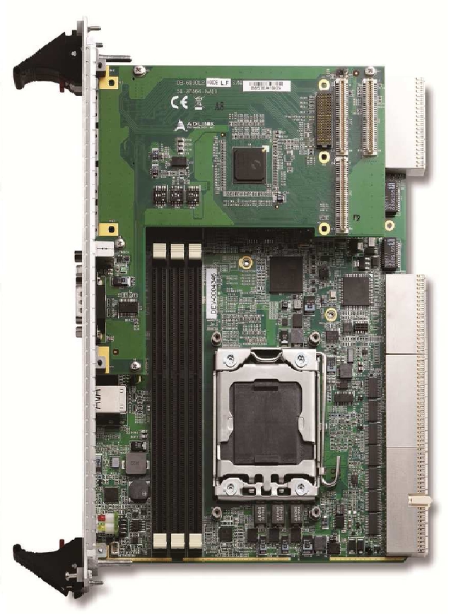6U CompactPCI серверный модуль с 8-ядерным процессором Intel Xeon E5 32нм