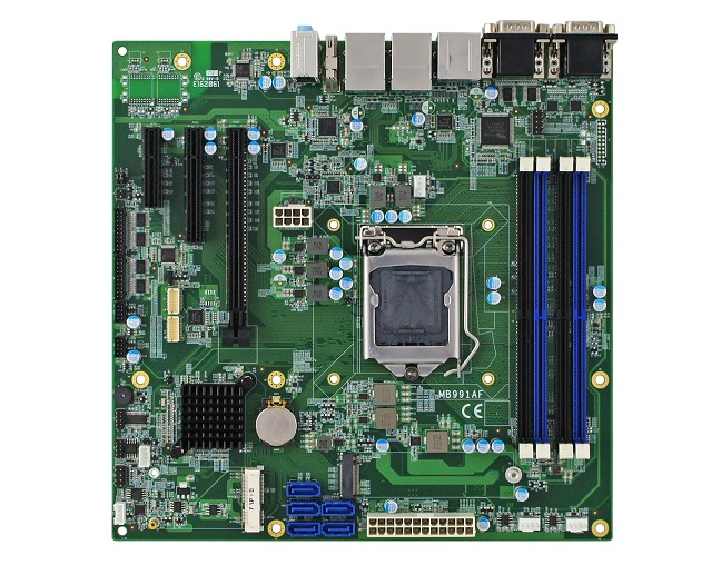 Материнская плата формата MicroATX с сокетом LGA1151 для процессоров Intel 6/7 поколения