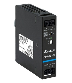 Новые источники питания на DIN-рейку серии Force-GT от Delta Electronics Новые источники питания на DIN-рейку серии Force-GT от Delta Electronics