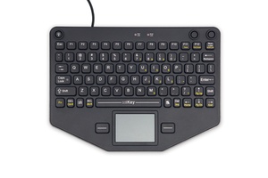 Компактная мобильная клавиатура с тачпадом SL-80-TP от iKey Компактная мобильная клавиатура с тачпадом SL-80-TP от iKey