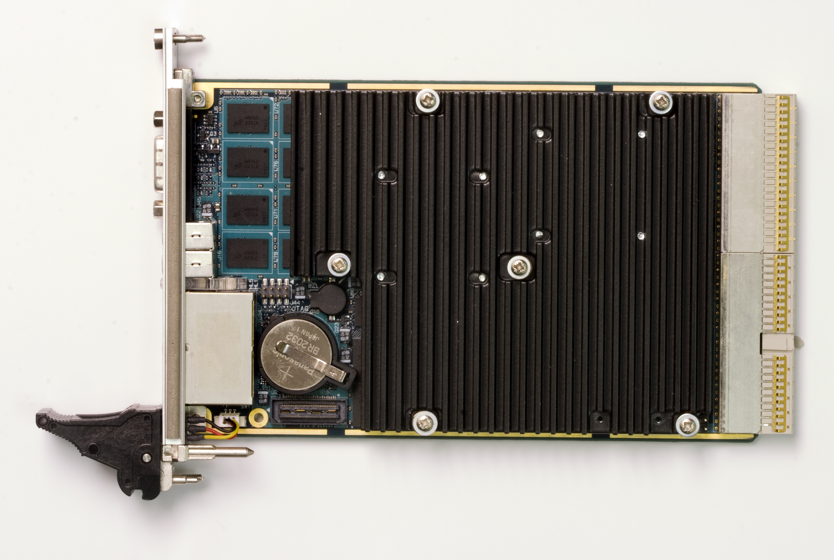 Процессорная плата CompactPCI 3U (PICMG2.0) на базе процессоров семейства Intel Core2Duo до 2.2 ГГц, 2хGigabit Ethernet и Serial ATA