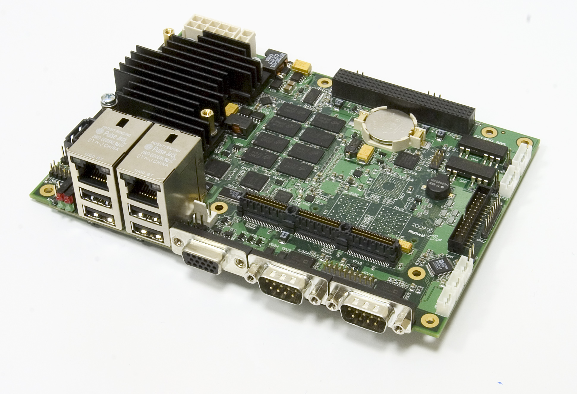 Одноплатный компьютер формата EPIC c процессором Intel Atom N450 1,66ГГц