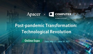 Apacer приглашает на виртуальную выставку COMPUTEX 2021 Apacer приглашает на виртуальную выставку COMPUTEX 2021