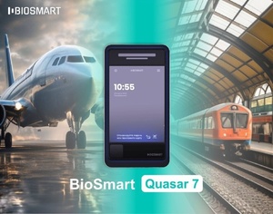 Терминал BioSmart Quasar 7 получил сертификат транспортной безопасности Терминал BioSmart Quasar 7 получил сертификат транспортной безопасности
