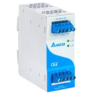Модуль резервирования серии CliQ II от Delta Electronics для монтажа на DIN-рейку Модуль резервирования серии CliQ II от Delta Electronics для монтажа на DIN-рейку