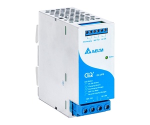 ИБП постоянного тока серии CliQ II от Delta Electronics для монтажа на DIN-рейку ИБП постоянного тока серии CliQ II от Delta Electronics для монтажа на DIN-рейку