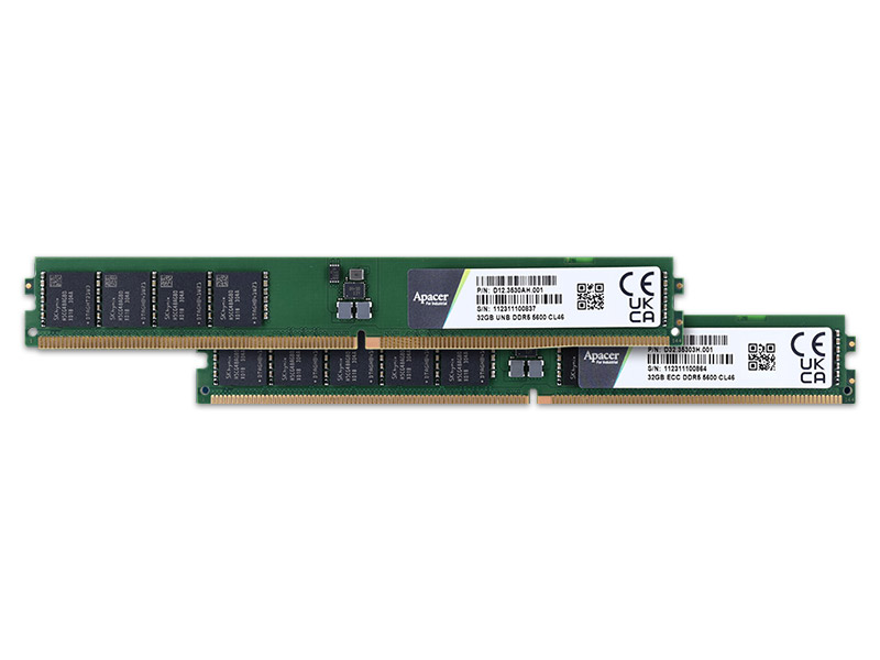 Первый в мире модуль оперативной памяти DDR5 VLP UDIMM Первый в мире модуль оперативной памяти DDR5 VLP UDIMM