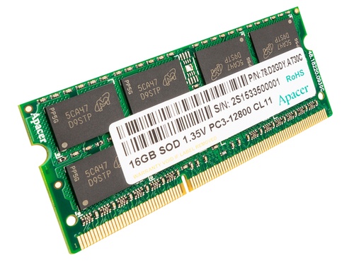Новый модуль оперативной памяти Apacer получил сертификат совместимости CMTL