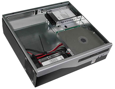 Компактный корпус для промышленного компьютера на базе Mini-ITX платы