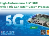 IBASE выпустила новый высокопроизводительный 3,5-дюймовый SBC с процессорами Intel Core 11-го поколения