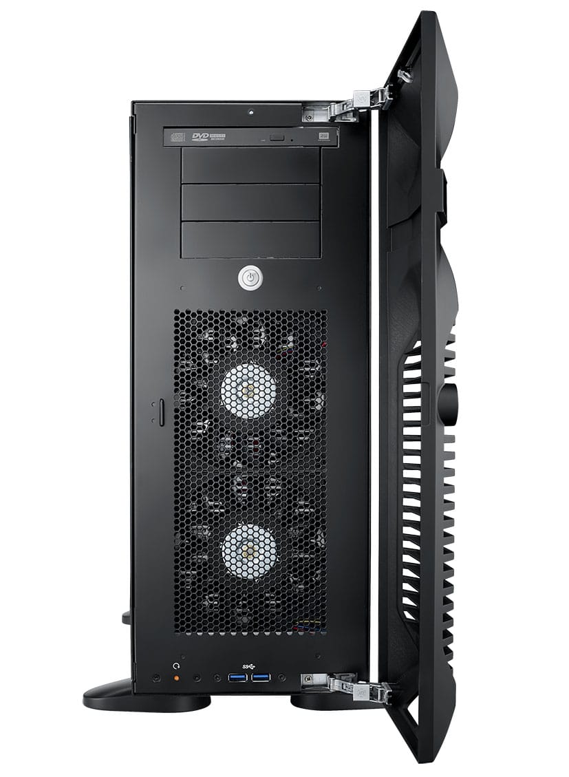 Серверный корпус формата Tower для материнских плат EATX/ ATX/MicroATX