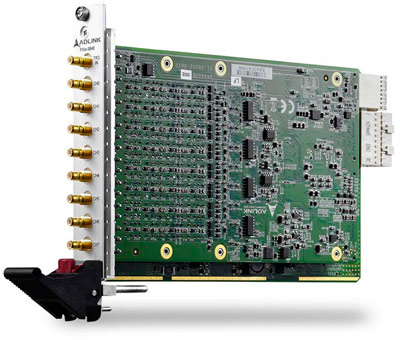 Высокоскоростные PXIE модули АЦП 8-каналов, разрешение 14-bit, частота опроса 100 MS/s