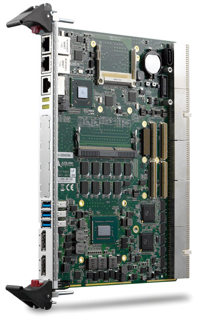 6U CompactPCI процессорный модуль с Intel Core i7 3-поколения и ECC SDRAM